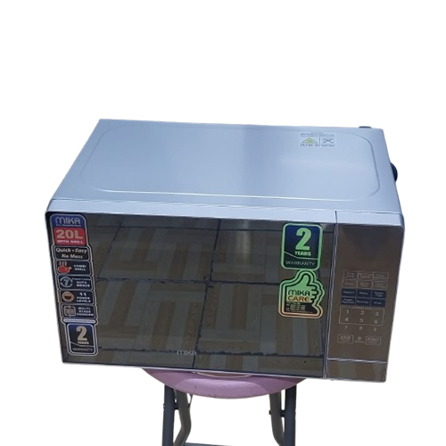 Mika Digital Microwave 20L with Grill Mirror Finish MMWDGPB2074MR