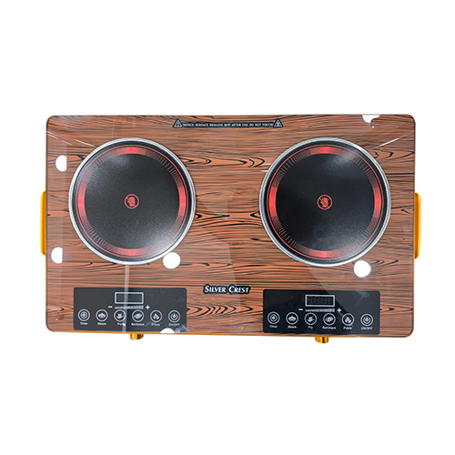 Silver Crest Infrared Double Induction Cooker SC-7038 (3500W/ Plate)