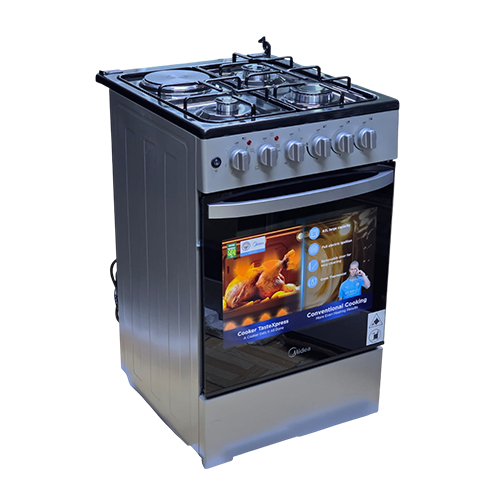 Midea 3Gas+1E Standing Cooker 50×60 50E3G1H-SL