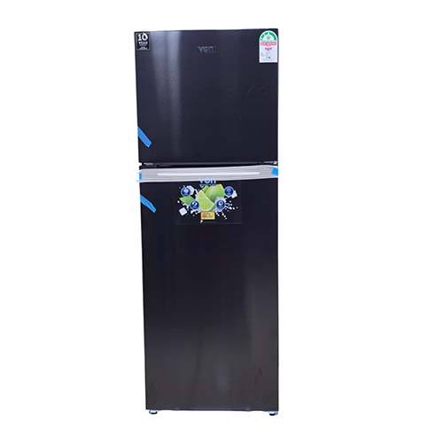 Von Fridge Double Door Inverter Fridge 334L - Dark Inox VRT-334NVAK