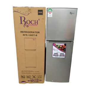 Roch 134L Fridge Double Door Direct Cool RFR-180DT-B