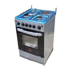 Eurochef Standing Cooker 3Gas +1E 50×50 Electric Oven