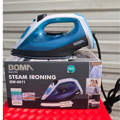 Boma Steam Iron Box 1600W
