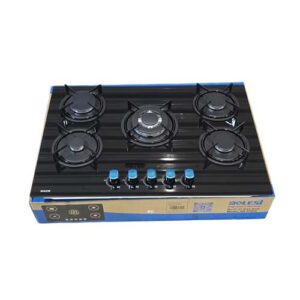 Bolesi Built-in Hob 5Gas Tampered Glass Cooker HB-57005