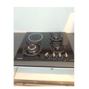 Bolesi 3 Gas + 1 Infrared Electric Inbuilt Gas Hob