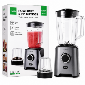 Syinix PowerMix SBL65E1 650W Blender with Grinder and Turbo Mode