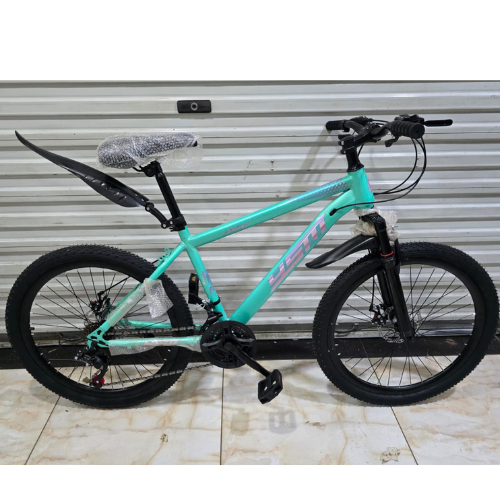 Kid’s Mountain Bicycle Size 24 with Front Shock and Disc Brake