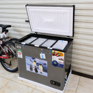 Premier PM-200CF 200L Chest Deep Freezer with Sliding Glass Top
