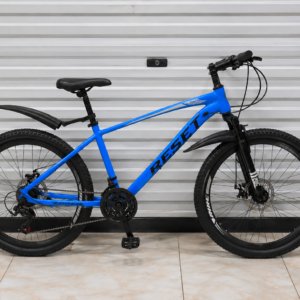 RESET 26 Inch Mountain Bicycle with Shimano Gears Blue