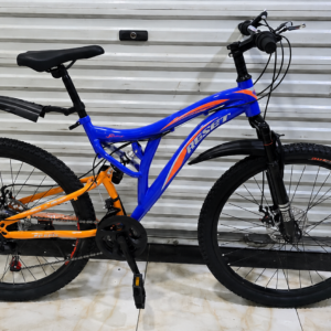 RESET 26 Inch Full Suspension Mountain Bicycle with disc brakes and front shock