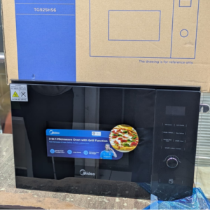 Midea 25L Built-In Microwave Oven AG925BVE-BK Black