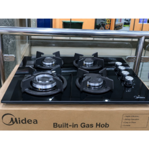Midea 60cm Built-In Gas Hob Cooker 4 Burner 60GL403