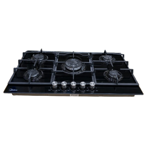 Midea 90cm 5 Burner Built-In Gas Hob Cooker MG90GQ095AL1B-BS