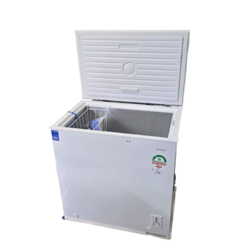 Ailyons AF-201 199L Chest Deep Freezer Fast Freeze Energy Saving White