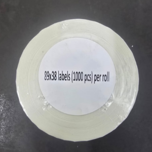 Direct Thermal Barcode Labels Roll Sticker 88mm × 38mm