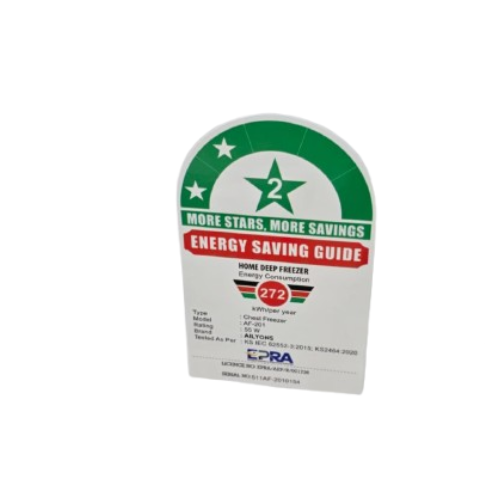Ailyons AF-201 199L Chest Deep Freezer Fast Freeze Energy Saving White