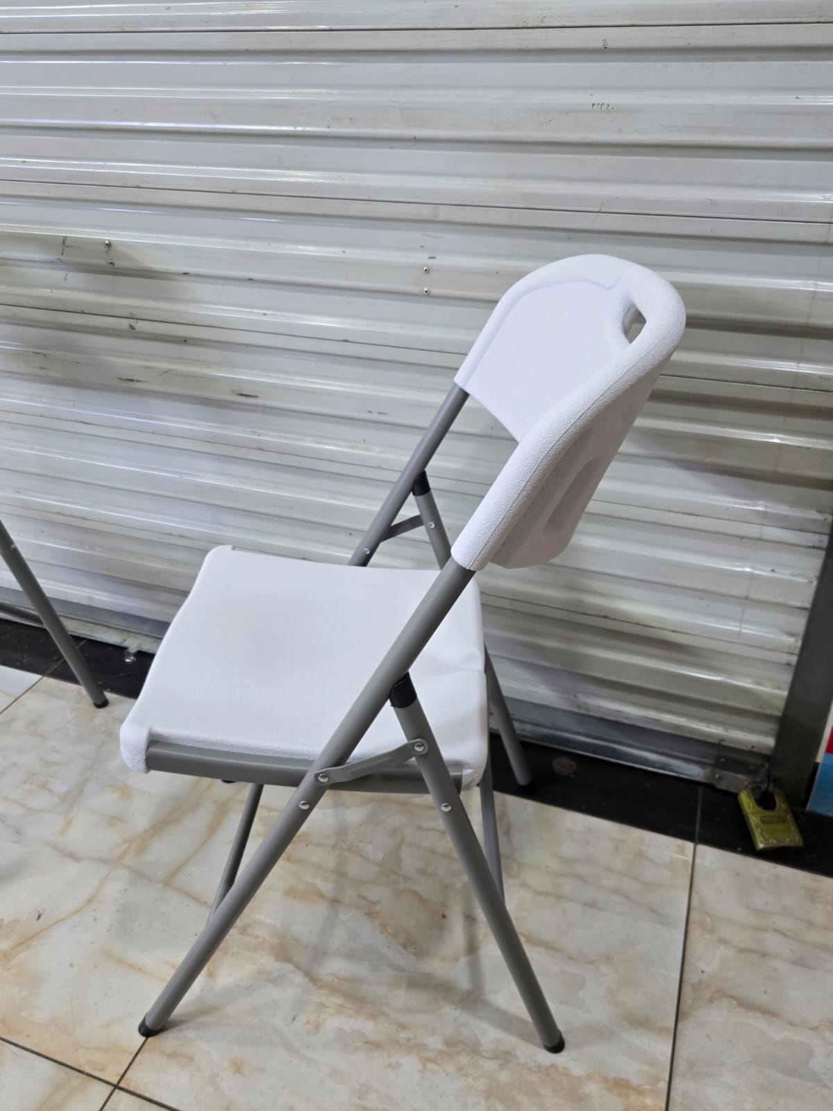 Portable Plastic Folding Chair for Events, Office & Home – Heavy Duty White Folding Chair