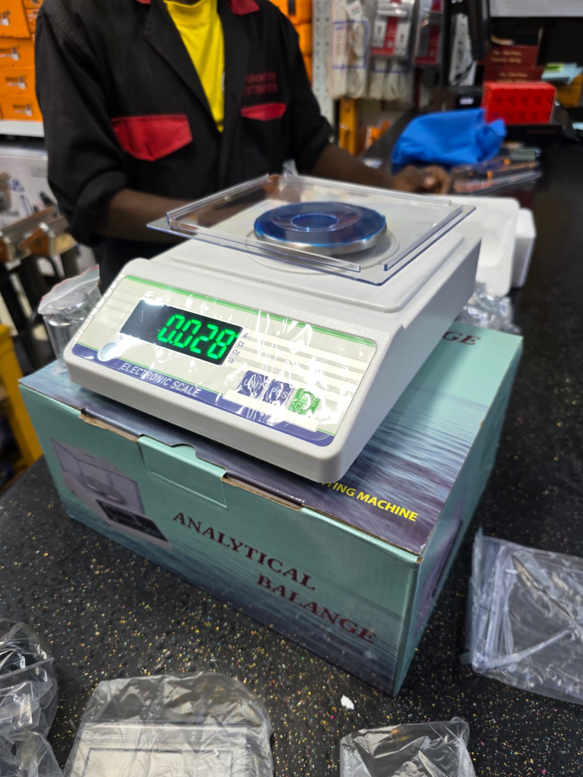 Digital Analytical Balance Laboratory Precision Weighing Scale 500g x 0.001g
