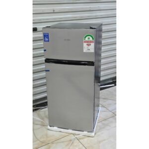 Ailyons 112L Double Door Refrigerator ARF-112 Direct Cool Silver