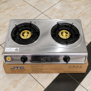 JTC 2-Burner Stainless Steel Tabletop Gas Cooker GSSP-2GB072