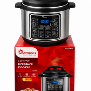 Ramtons RM/782 digital LED control panel with 18 cooking functions