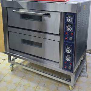 Electric Commercial Oven 2 Deck 4 Tray