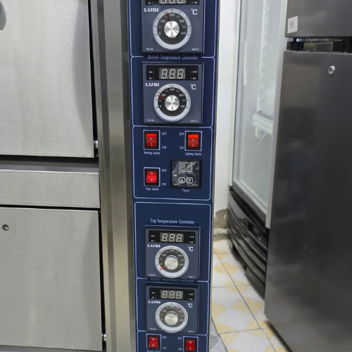 Electric Commercial Oven 2 Deck 4 Tray