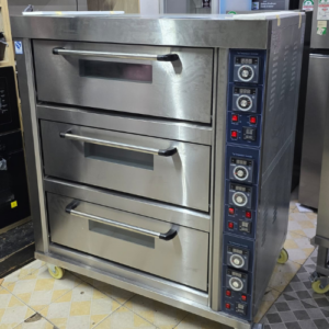 Commercial Electric Oven 3-Deck 6 Tray