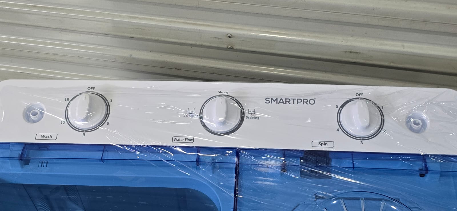 SmartPro 10kg Twin Tub Washing Machine Wash & Spin SWM-10TT