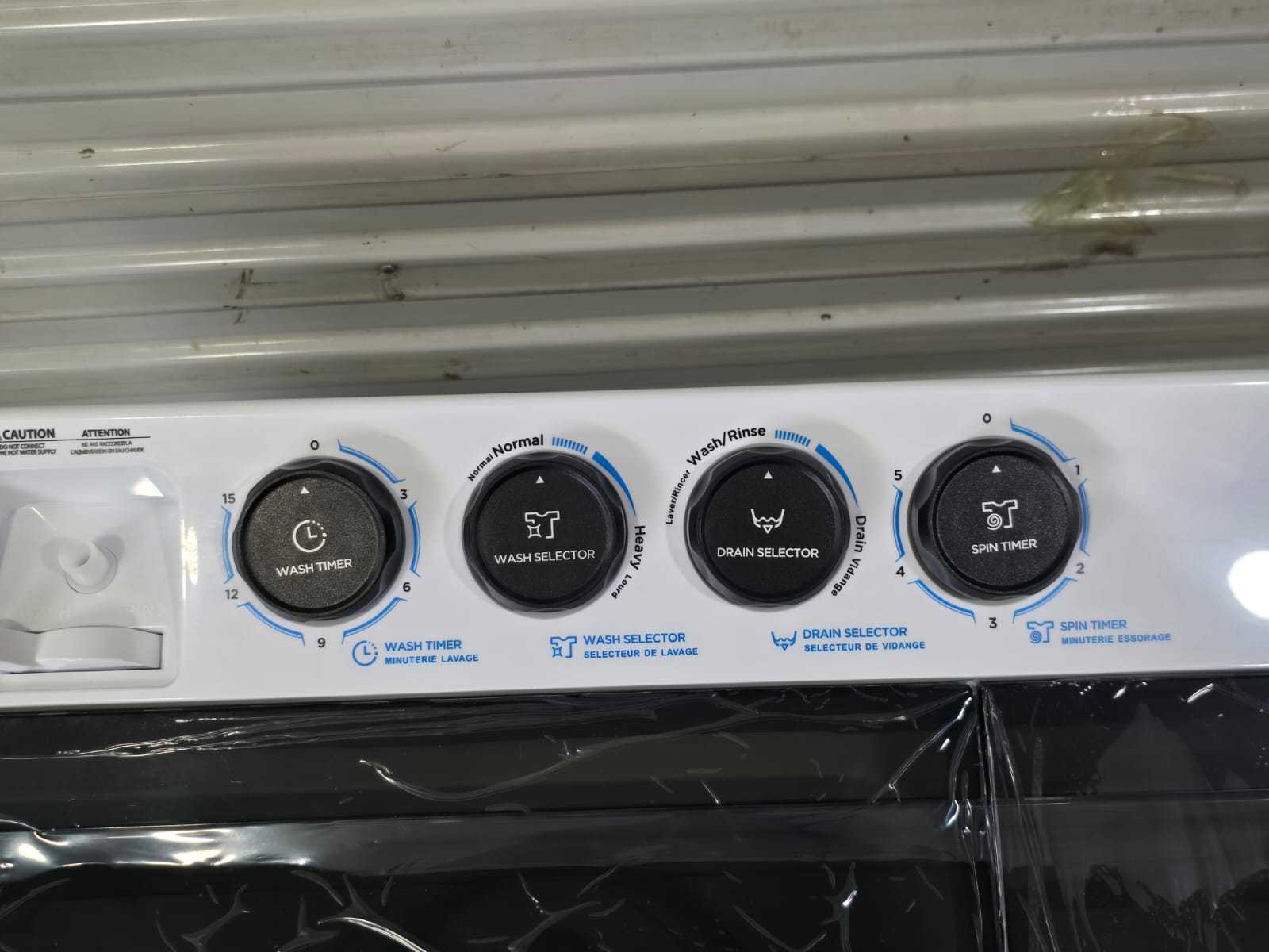 Midea 14KG Twin Tub Washing Machine Wash & Spin MT100W140/WG