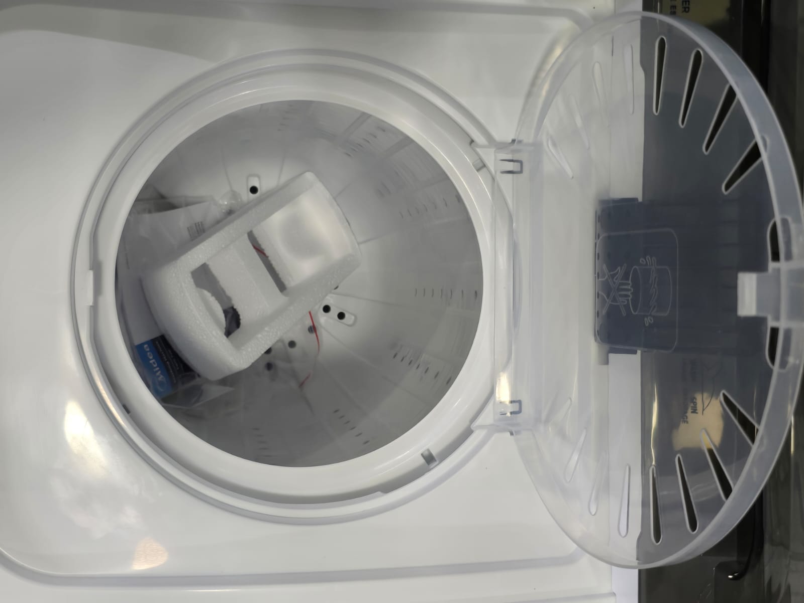 Midea 12KG Twin Tub Washing Machine Wash & Spin MT100W120/WG