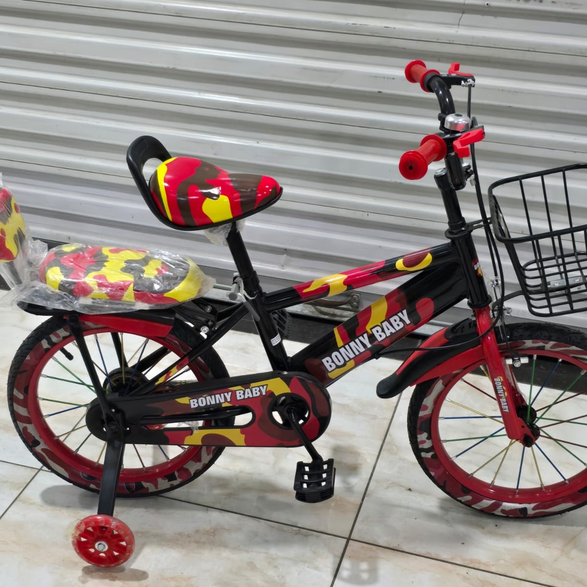 Bonny Baby 16 Inch Kids Bicycle with Training Wheels