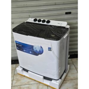 Midea 12KG Twin Tub Washing Machine MT100W120/WG