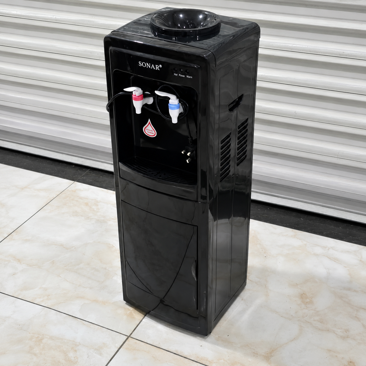 Sonar water dispenser B3 hot and normal top loading black
