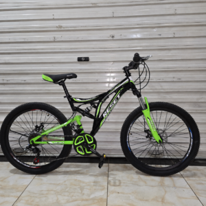 Reset Size 24 mountain bike 21 speed full suspension disc brakes