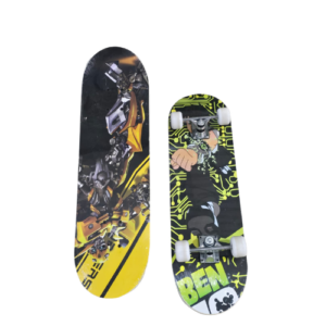 Kids Skateboard with Double Kick Deck