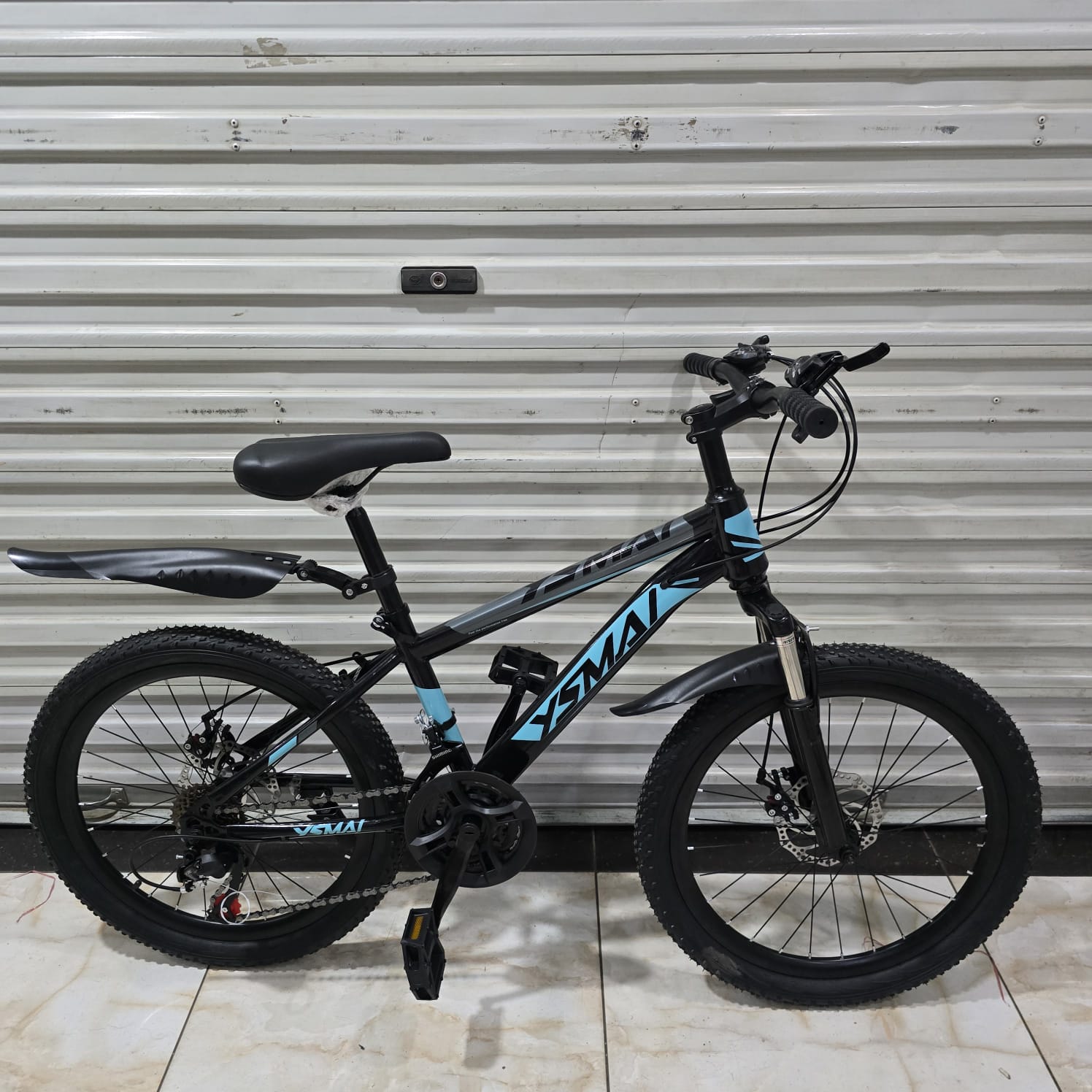 YSMAI Mountain Bike Size 24 Dual Disc Brake Bicycle for Teens