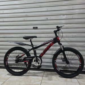 YSMAI 22-Inch Bicycle with Front Suspension & Disc Brakes No Gears