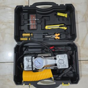 Car Tyre Inflator Air Compressor 150 PSI with Tyre Repair Kit