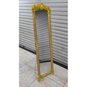 Dressing Mirror Full Length 165cm x 45cm with Gold Ornate Frame