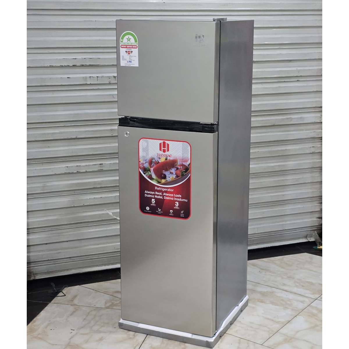 Hanmac HFD173L Fridge Energy Rating Label