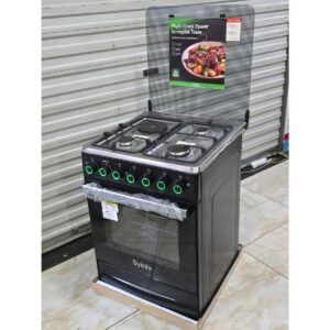 Syinix Q60GC2 60x60 standing cooker 3 gas 1 electric