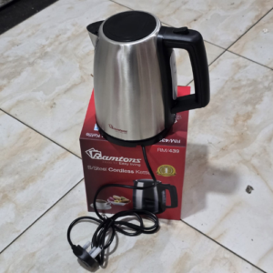 Ramtons RM/439 1.7L Stainless Steel Cordless Electric Kettle 2200W