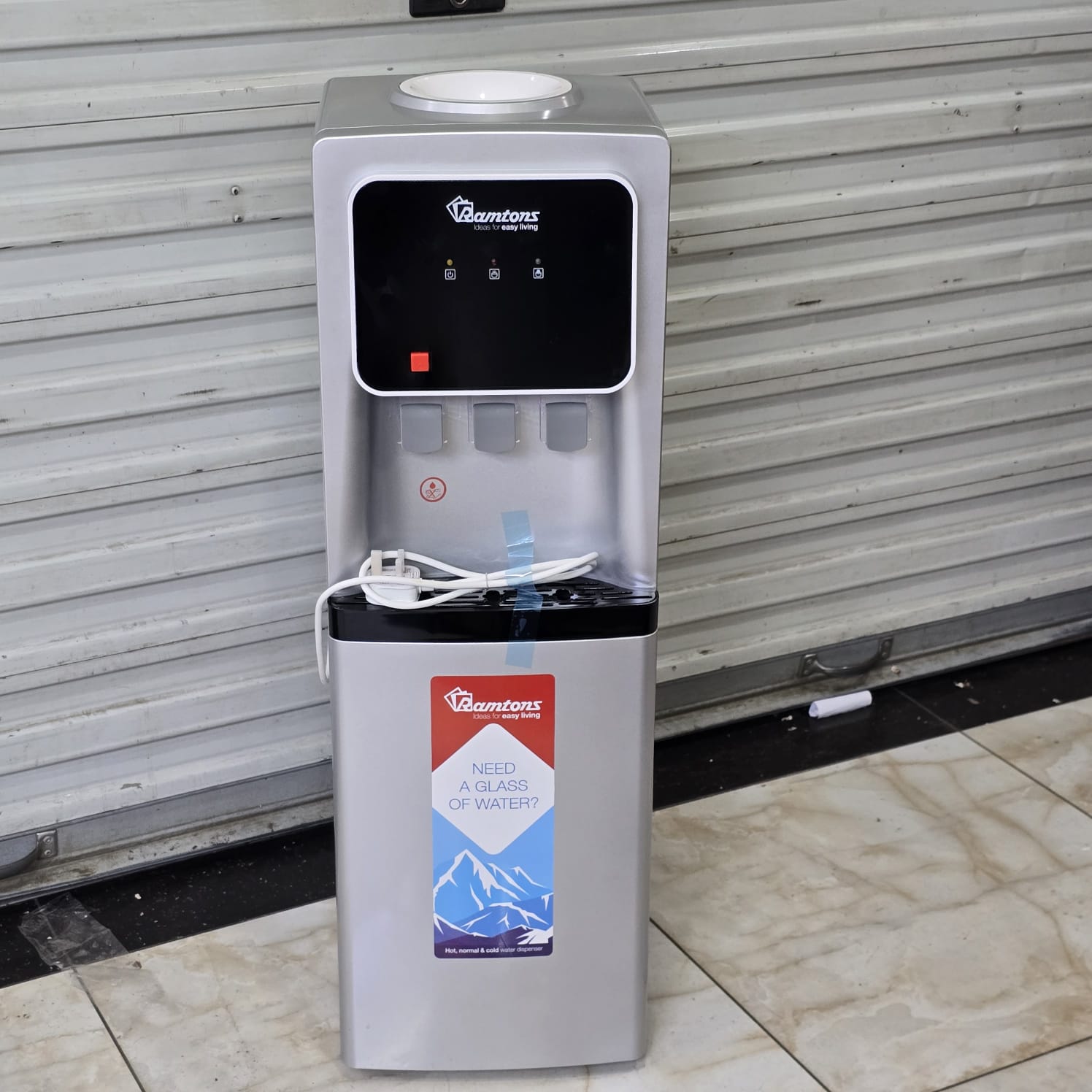 Ramtons Water Dispenser Hot & Cold with Compressor Cooling RM/685