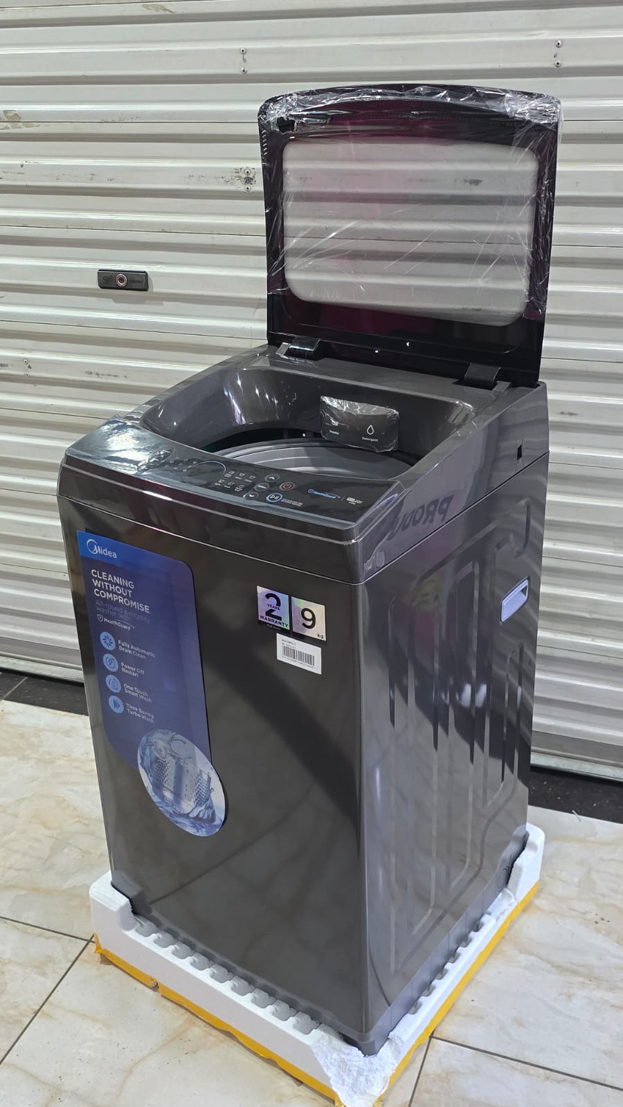 Midea 9KG Fully Automatic Top Load Washing Machine MA200W90/T
