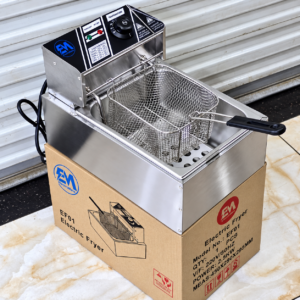 ElectroMate commercial electric deep fryer 2.5KW EF01 for chips fish and chicken