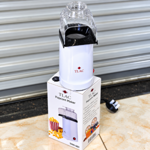 TLAC TPM-001 Hot Air Popcorn Maker 60g 700-900W – Oil-Free Electric Popcorn Machine
