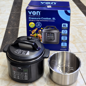 Von 8L Electric Pressure Cooker 1200W VPC813XMK