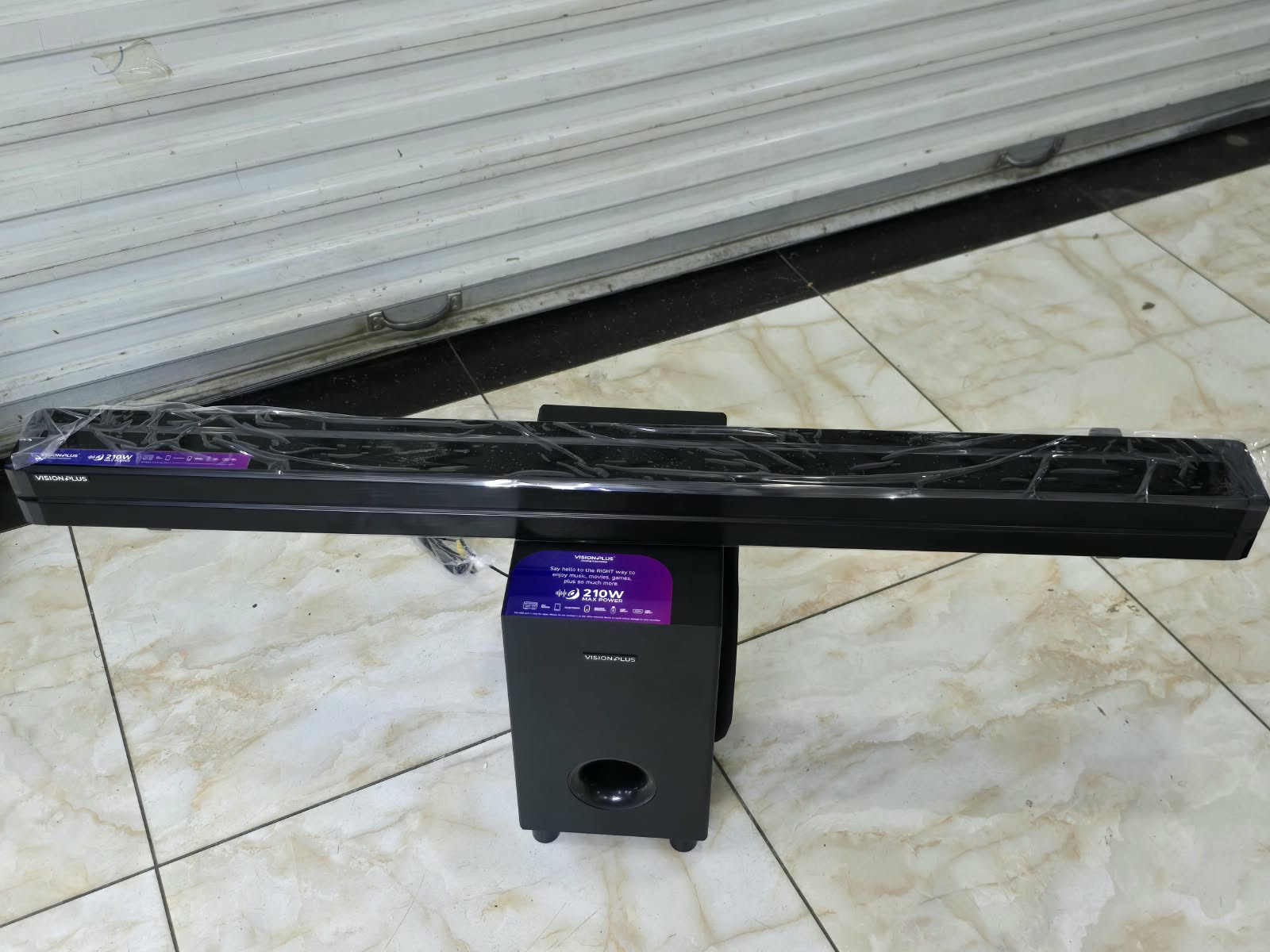 Vision Plus 2.1CH 210W Soundbar with Subwoofer, Bluetooth & HDMI ARC – VP2112SB