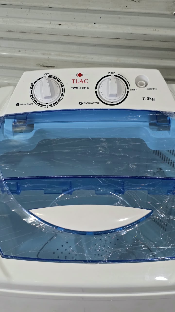 TLAC 7kg Single Tub Washing Machine 380W – Top Load Semi-Automatic Washer TWM-7001S